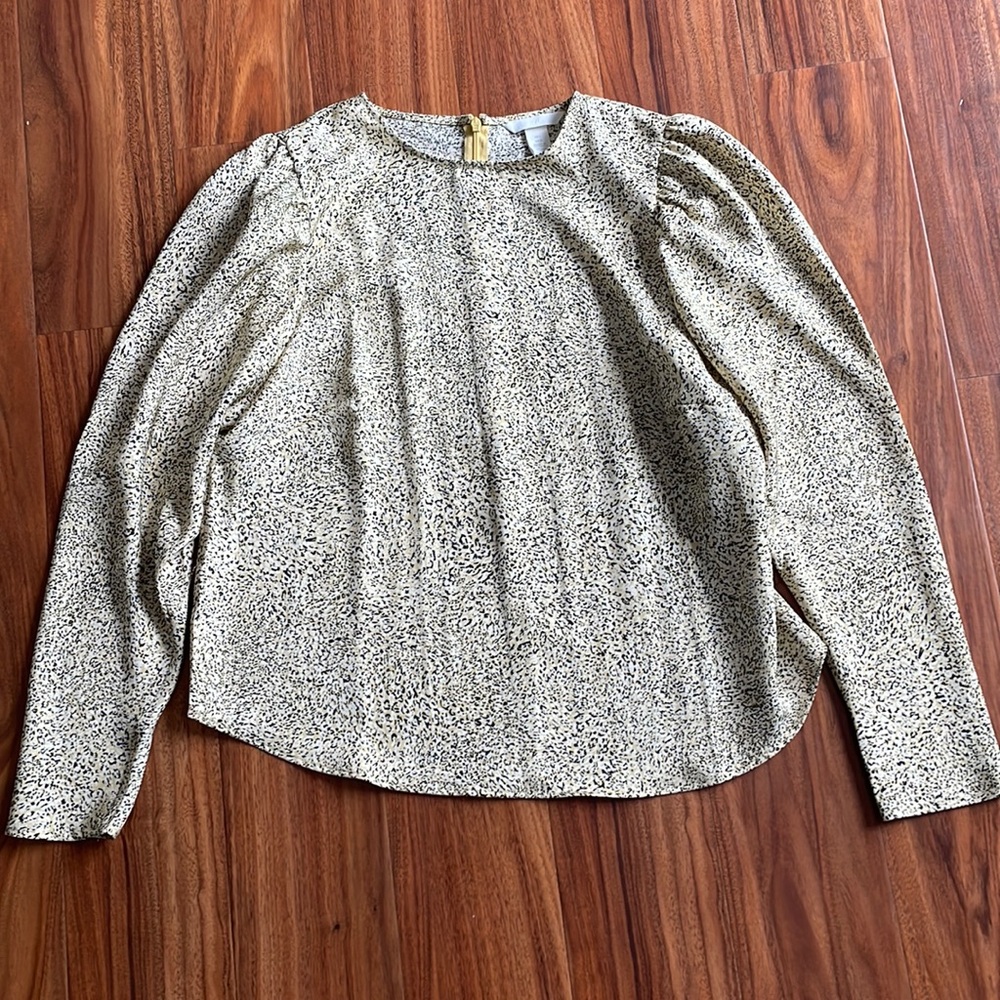 H&M Animal Print Long Sleeve